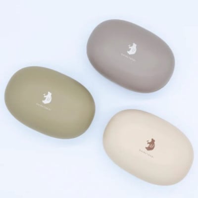 知床トコさん ランチボックス(Sサイズ)・箸 セット 【アイボリー】弁当箱　マイ箸【配送不可地域：離島・沖縄県】