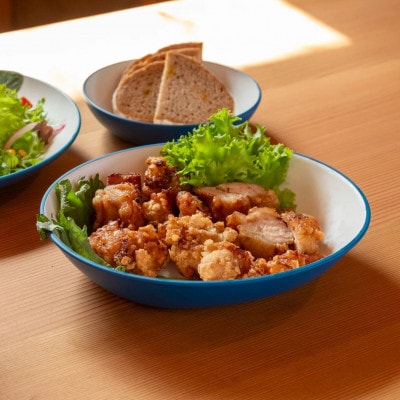 知床トコさんテーブルウェアシリーズ　小判ボウル皿 1枚 (M)【ベージュ】【配送不可地域：離島・沖縄県】