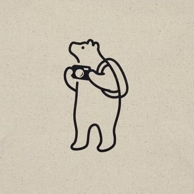 知床トコさん トートバッグ(ホワイト)1枚 コットン100%　レディース メンズ 兼用 ナチュラル【配送不可地域：離島・沖縄県】