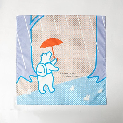 知床トコさんバンダナ/傘柄【配送不可地域：離島・沖縄県】