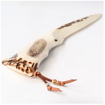 鹿の角　ペーパーナイフ　計1本【配送不可地域：離島・沖縄県】