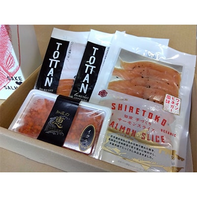 【毎月定期便】鮭堪能セット[サーモンスライス・鮭切身・鮭刺身など]全3回【配送不可地域：離島】