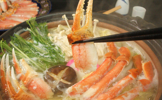 お刺身OK！生冷凍 本ズワイガニ爪＆爪下 各500g（生食可）【0304102】