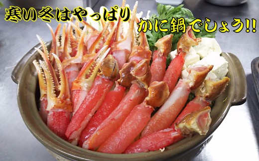 ひとくちサイズ お刺身も出来る！生冷凍ズワイガニ爪下 約1kg【0303502】