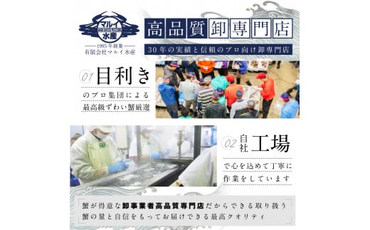 カット済み生冷ずわい蟹しゃぶしゃぶセット 1kg【0305501】