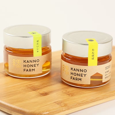 北海道産はちみつ　150g 2本セット　(菩提樹・たんぽぽ)【配送不可地域：離島・沖縄県】