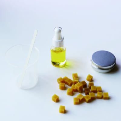 天然のみつろうとオーガニックホホバオイルから作る手作りみつろうクリーム【配送不可地域：離島・沖縄県】