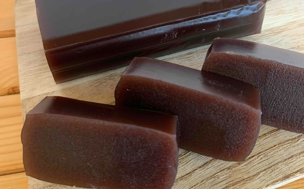 まろやかな甘みとなめらかな舌触り 羊羹 ［本練り・かぼちゃ］450g×2本セット SRMJ013