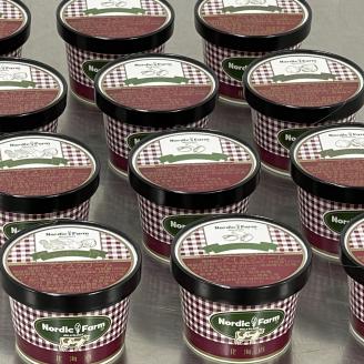 ピスタチオ & ジャンドゥーヤ & ヘーゼルナッツ　プレミアム生乳アイス120ml　3種類合計12個 ( ふるさと納税 アイスクリーム 北海道産 生クリーム使用 ピスタチオ ジャンドゥーヤ ヘーゼルナッツ 北海道 遠軽町  ) en01-00087