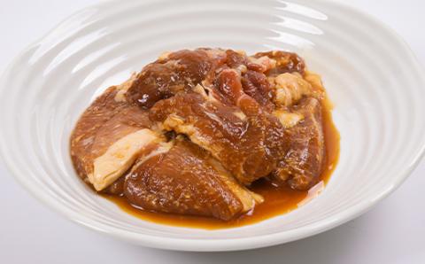 道産豚肉 生姜焼 5個セット 300g×5個(1個あたり約2?3人前) ( ふるさと納税 豚肉 北海道産豚肉 生姜焼き モモ肉 焼肉 簡単調理 北海道 遠軽町 吉川産業株式会社 ) en01-00185