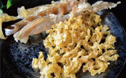 水岡商店珍味セット（帆立ヒモ・助宗鱈とば）帆立　ホタテ　ほたて　ホタテヒモ　タラとば　たら　おつまみ　オホーツク　おほーつく　湧別町　北海道