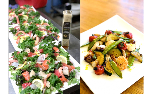 北海道雄武町産　雄武の恵みドレッシング山わさび＆昆布セットB（月/70セット限り）【1110401】