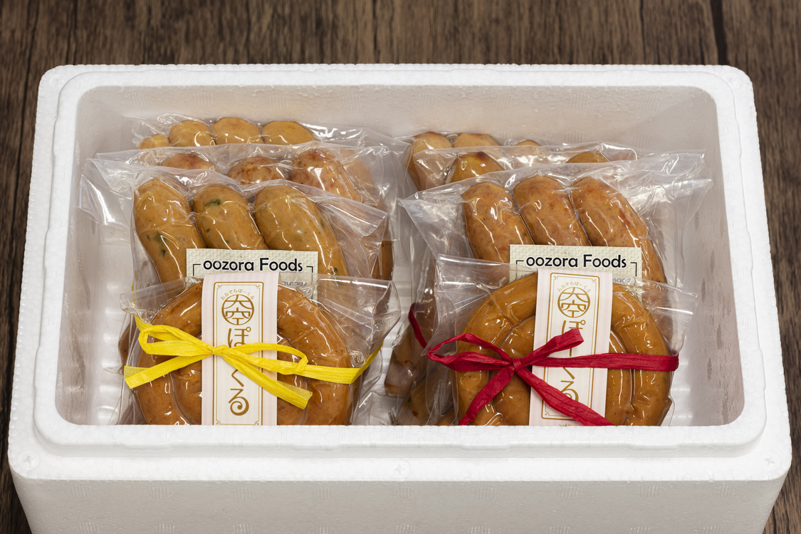 【12/15までのご入金で年内発送】オホーツクポークソーセージＷセット OSE003