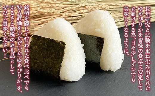 【令和7年産新米先行受付】ホクレンゆめぴりか 玄米3kg（3kg×1） TYUA186