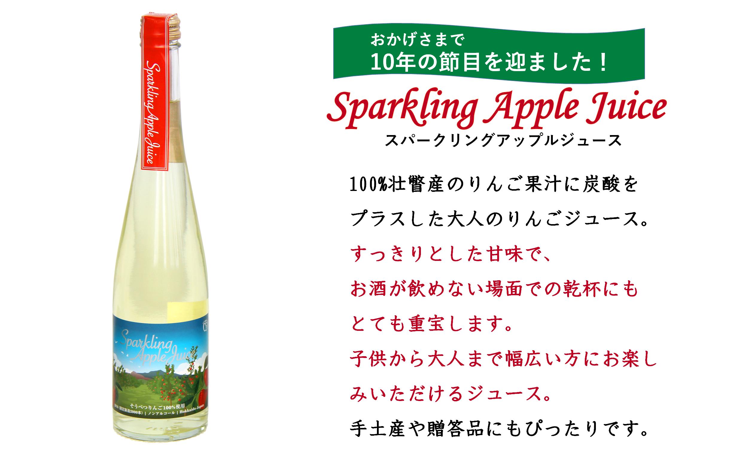 スパークリングアップルジュース12本セット SBTA020