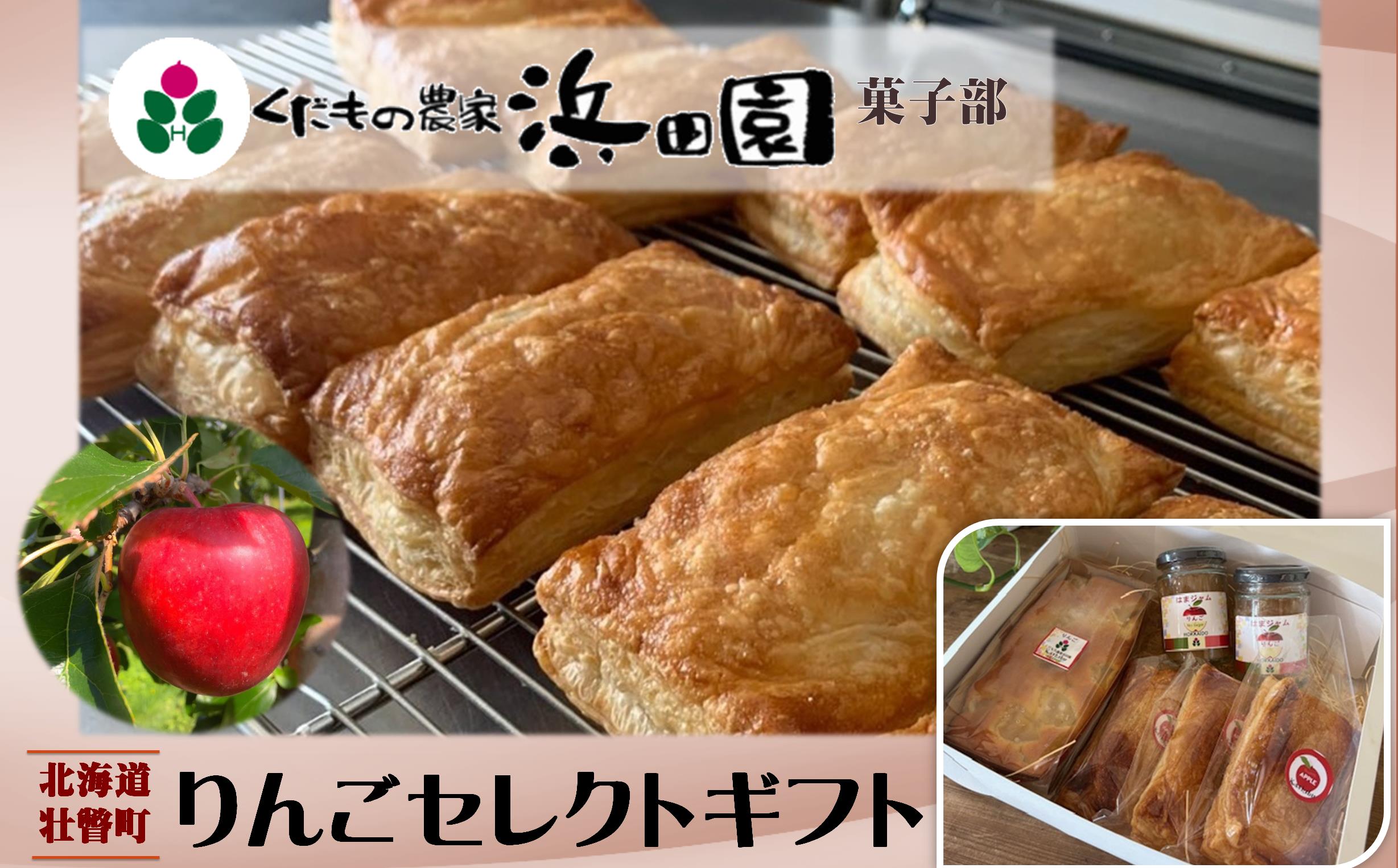 浜田園菓子部の「りんご」セレクトギフト SBTI006