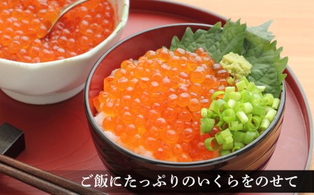 【12月23日決済確定分まで年内発送】いくら 北海道 白老産 前浜加工 500g ＜斉藤水産＞ AM170