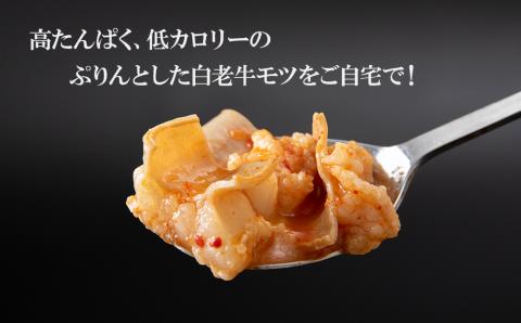 定期便 6ヶ月 白老牛 もつ スンドゥブ 4パック 韓国料理