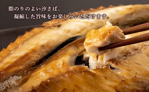 【12月20日決済確定分まで年内発送】低温熟成 一夜干し ひと汐さば 5尾 ＜虎杖浜加工＞ AA025