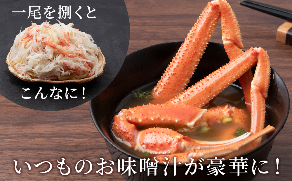 【7営業日以内発送】訳あり オオズワイガニオス 特大サイズ (約400-700g) 浜ゆで 2kg (3尾入)AS225