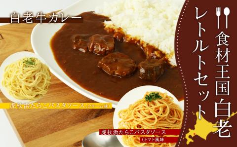 【12月20日決済確定分まで年内発送】「食材王国」白老レトルトセット