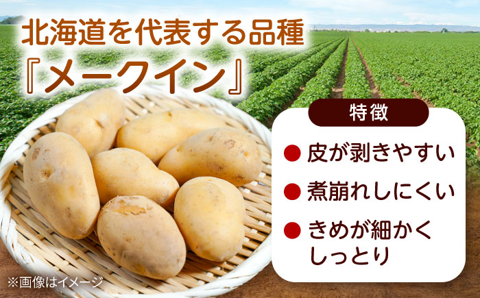【先行予約商品】【5月中旬から発送予定！】氷室メークイン 10kg《厚真町》【とまこまい広域農業協同組合】 じゃがいも ジャガイモ 芋 メークイン 野菜 先行予約 北海道 [AXAB044]