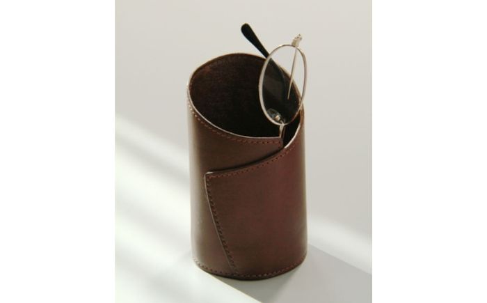 tanikoオリジナル 眼鏡スタンド《厚真町》【Taniko leather】 [AXAP015] レザー クラフト 雑貨 文房具 革 作家物 ペンスタンド