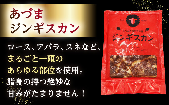 【隔月全2回定期便】ジンギスカン2種セット 計1.2kg（あづまジンギスカン400gx1・熟成ロース400gx2）【Aセット】《厚真町》【有限会社市原精肉店】 ジンギスカン 羊肉 マトン ロース 焼肉用 味付き 小分け 冷凍配送 北海道 [AXAA034]