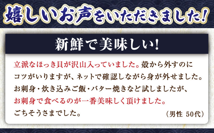 厚真町近海で獲れた 活ほっき貝 4kg（約16～24個）《厚真町》【鵡川漁業協同組合】ホッキ貝 北寄貝 海鮮 冷蔵配送 北海道 [AXAL005]