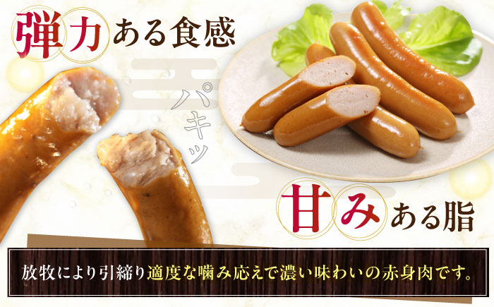 放牧豚 ポークウィンナー 計500g（500g×1）《厚真町》　【ファーマーズファクトリー株式会社】 [AXBA091]