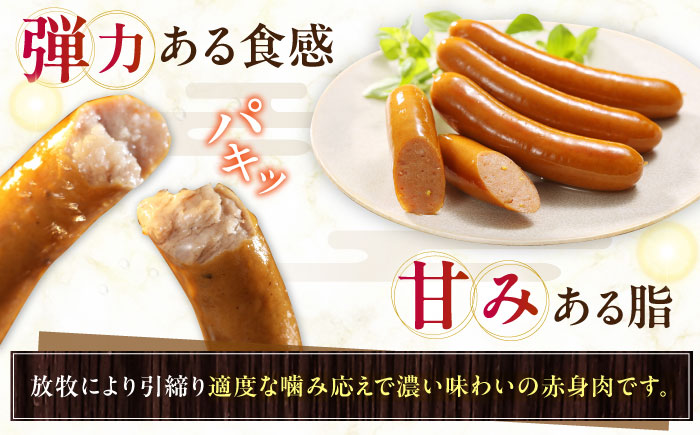 放牧豚 チョリソー 計800g（100g×8）《厚真町》　【ファーマーズファクトリー株式会社】 [AXBA099]