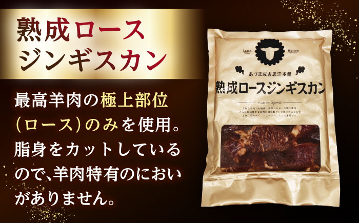 【全3回定期便】あづまジンギスカン 月替りバラエティ 定期便《厚真町》【有限会社市原精肉店】 ジンギスカン 羊肉 ラム マトン ロース 焼肉用 味付き 小分け 冷凍配送 北海道 定期便[AXAA015]