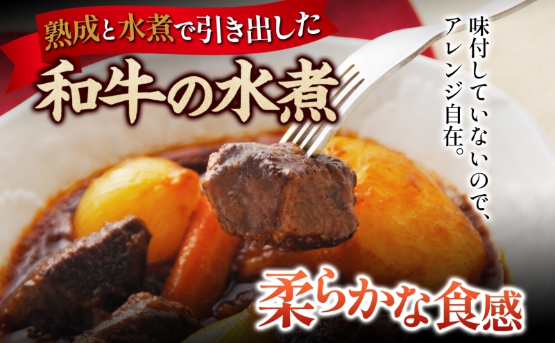 和牛入り 簡単煮込み セット 約2～3人前 和牛 水煮 冷凍野菜 野菜 じゃがいも にんじん ブロッコリー ポトフ カレー シチュー 煮込み 料理 時短 簡単 冷凍 送料無料 とうやマルシェ 北海道 洞爺湖町