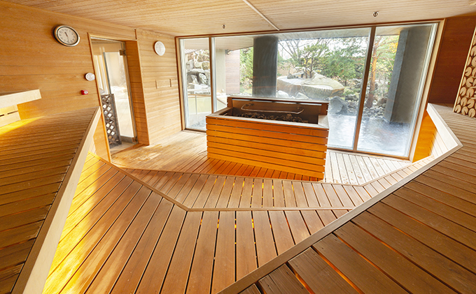 洞爺湖万世閣ホテルレイクサイドテラス ロウリュサウナ日帰り・夕食付　1名様分