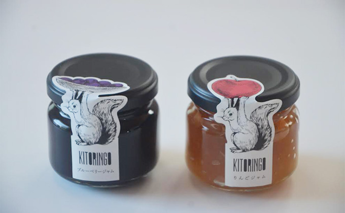 北海道産 自家製ジャム2種＆ジャムスプーンセット