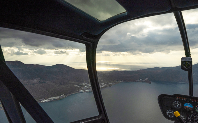 2026洞爺湖スカイクルージング約6分【洞爺湖中の島】2名様 体験チケット ヘリコプター 空中散歩 自然 満喫 遊覧飛行 思い出 景色 北海道の自然