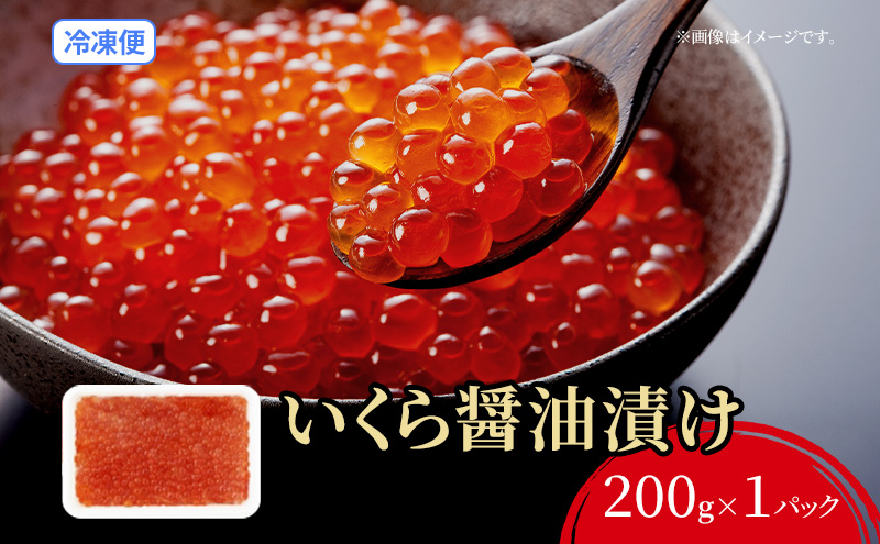 北海道産 いくら醤油漬け200g化粧箱なし いくら イクラ 醤油漬け 小分け 人気 魚介類 海産物 魚卵 北海道 魚貝類