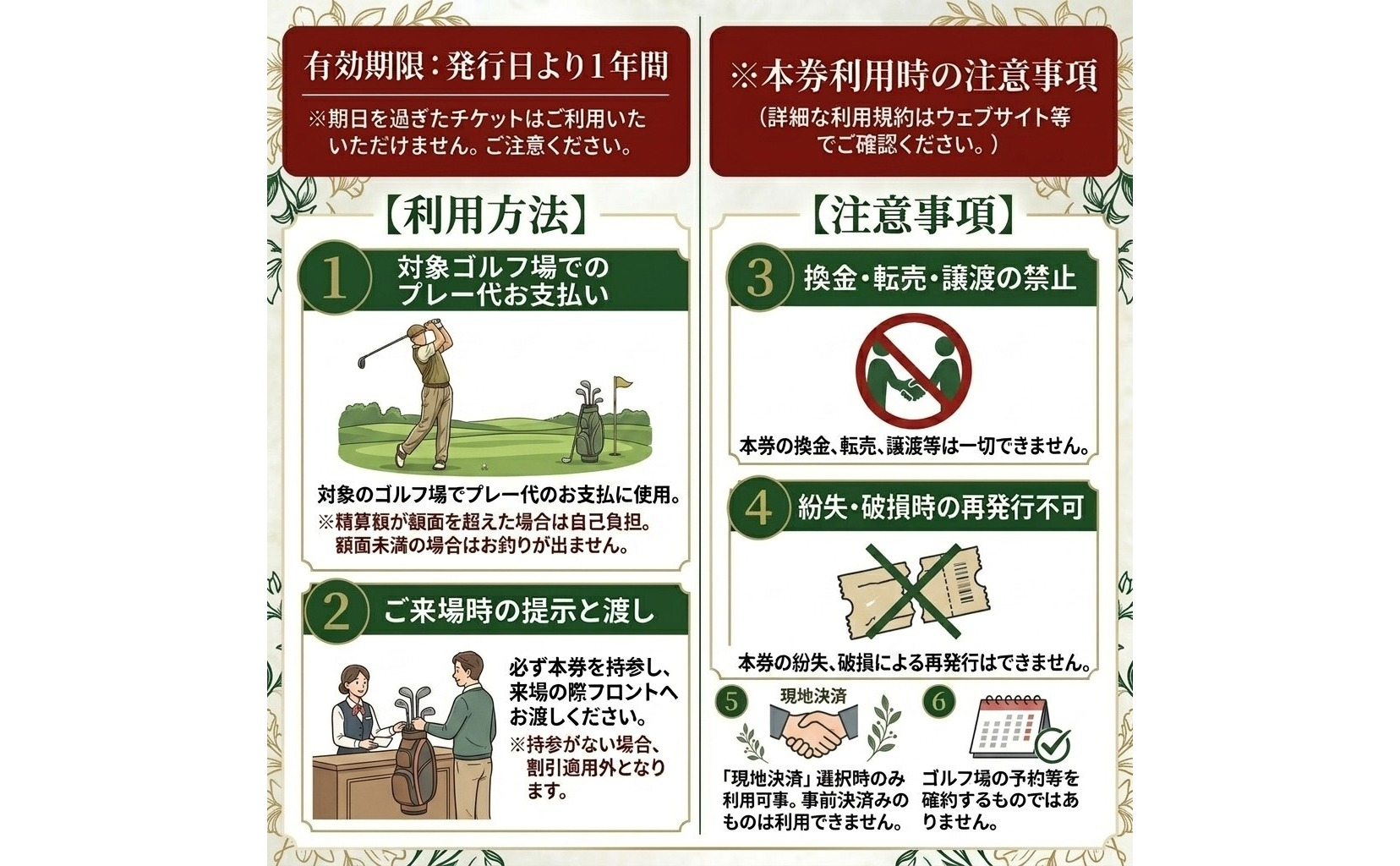 【ふるさと納税】安平町ゴルフ場共通割引券　15000円分（5000円×3枚）
