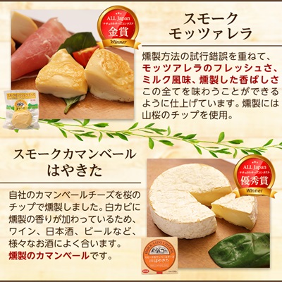 高評価! ナチュラルチーズコンテスト受賞! 夢民舎ブランド はやきたチーズ色々詰合せセット【配送不可地域：離島】