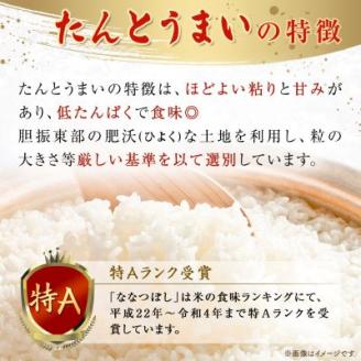 【毎月定期便】 【安平町特産品】たんとうまい15kg 〔ななつぼし〕全9回