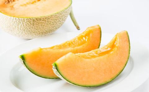 【JAとまこまい広域取扱　安平町特産品】追分アサヒメロン〔秀品〕5玉8kg以上【1395532】