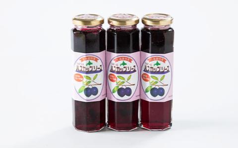 【北の大地の恵み】つぶつぶハスカップソース　ギフトセット　250g×6本