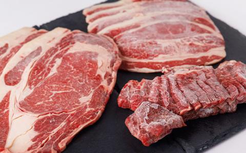 赤身牛肉〔焼肉用:ロース他〕ないとうあんがす【配送不可地域：離島】