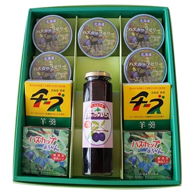 2022年4月発送開始『定期便』ハスカップゼリー＆ソース・ようかんギフトセット全6回