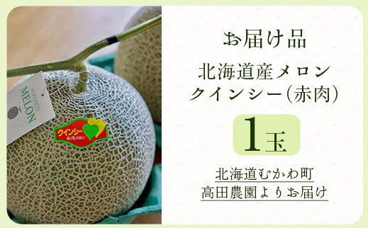 【2025年8月以降発送】クインシー（赤肉）1玉 MKWAG002