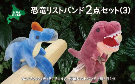 恐竜リストバンド2点セット(3) MKWG019