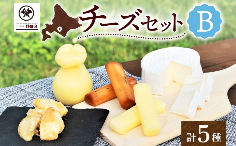 チーズ工房1103 チーズセットB 計5種 ストリング拓 ストリング日高 味噌チーカチョカバロ 生カマンベール チーズ チーズセット 乳製品 まろやか クリーミー あっさり アレンジ 送料無料 ギフト 贈り物 北海道 日高町