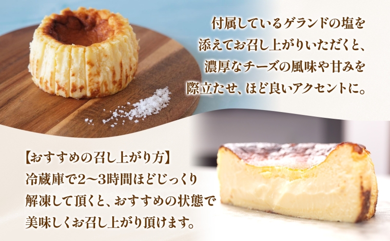GOZOのバスクチーズケーキ 9cm 2個 バスクチーズケーキ バスチ チーズケーキ ケーキ チーズ 濃厚 なめらか しっとり 食べごたえ 冷凍配送 洋菓子 デザート スイーツ お取り寄せ ドン・バロン 北海道 日高町