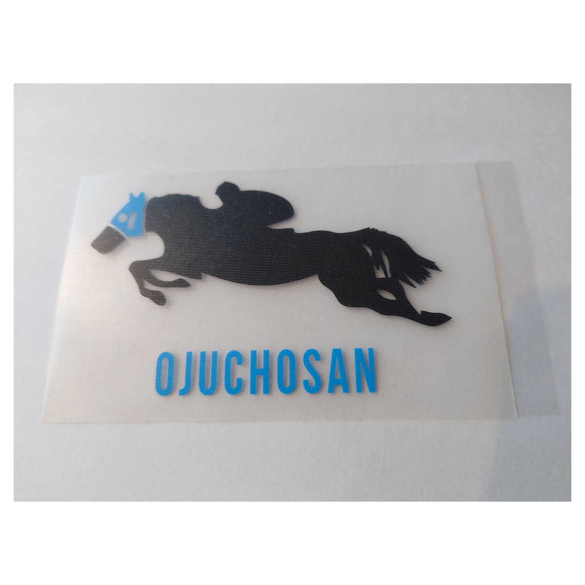 【オジュウチョウサン】カッティングステッカー（カラー）3枚入り BRTV021