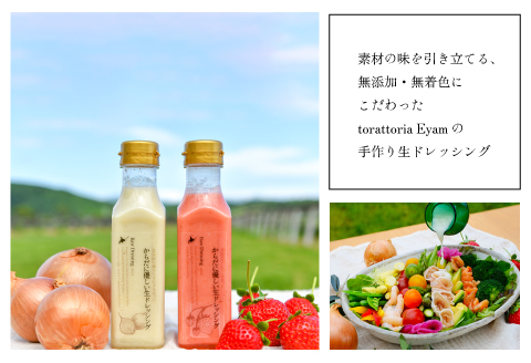 【家庭用】からだに優しい『生ドレッシング』定期便(全3回)[52-1326]